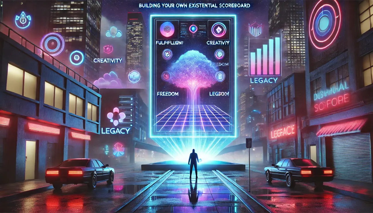 How to Build Your Own Existential Scoreboard: Defining Success on Your Terms