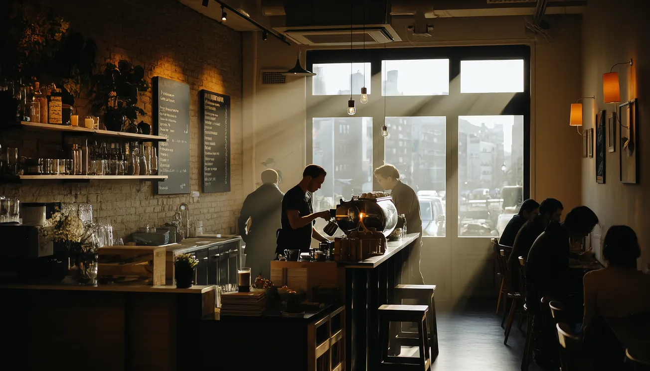 The Barista in the Co-Working Café