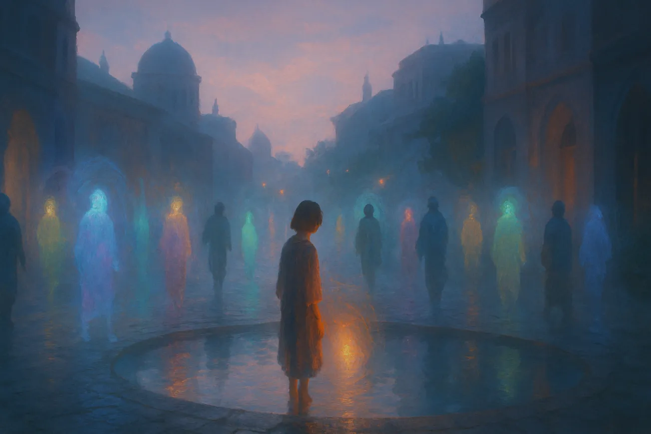 The Light Around What We Hide