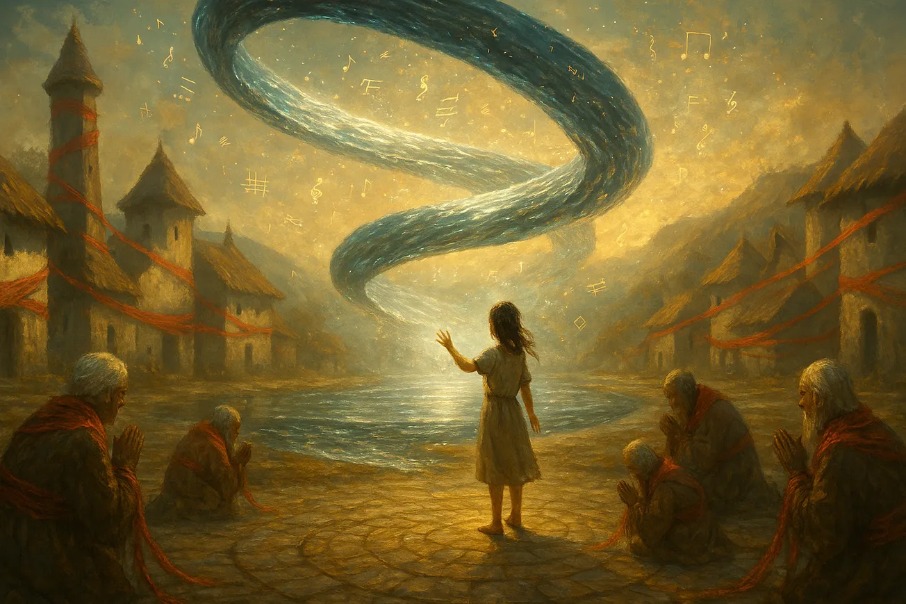 The Day the River Froze Upward